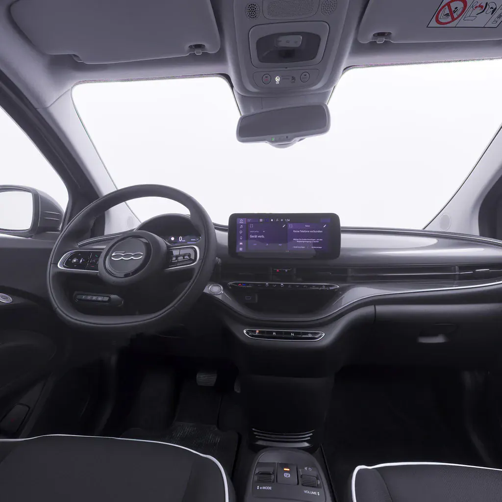 Fiat 500e Strasbourg vue 5 Fiat 500e en leasing sans apport à Strasbourg — vue 5