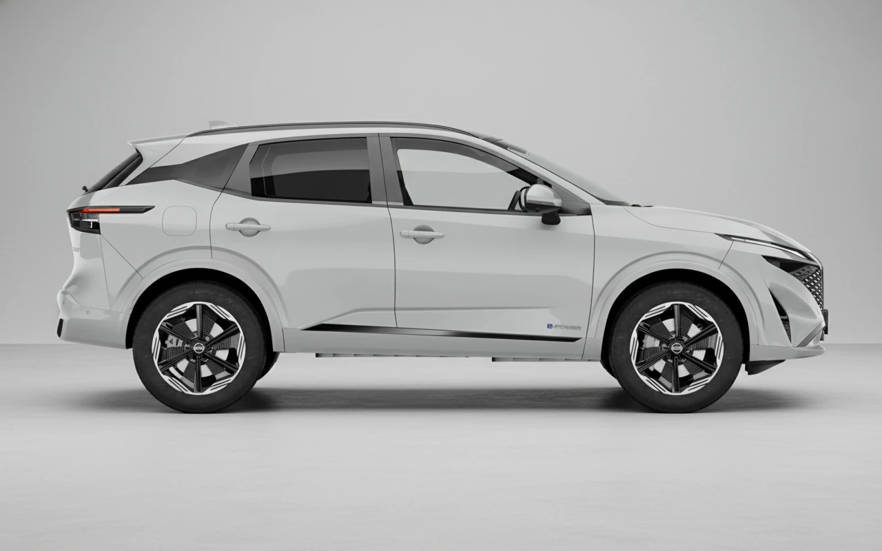 Nissan Qashqai e-Power Strasbourg vue 2 Nissan Qashqai e-Power en leasing sans apport à Strasbourg — vue 2