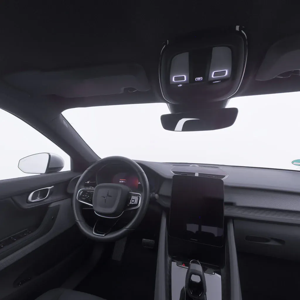 Polestar 2 Strasbourg vue 5 Polestar 2 en leasing sans apport à Strasbourg — vue 5
