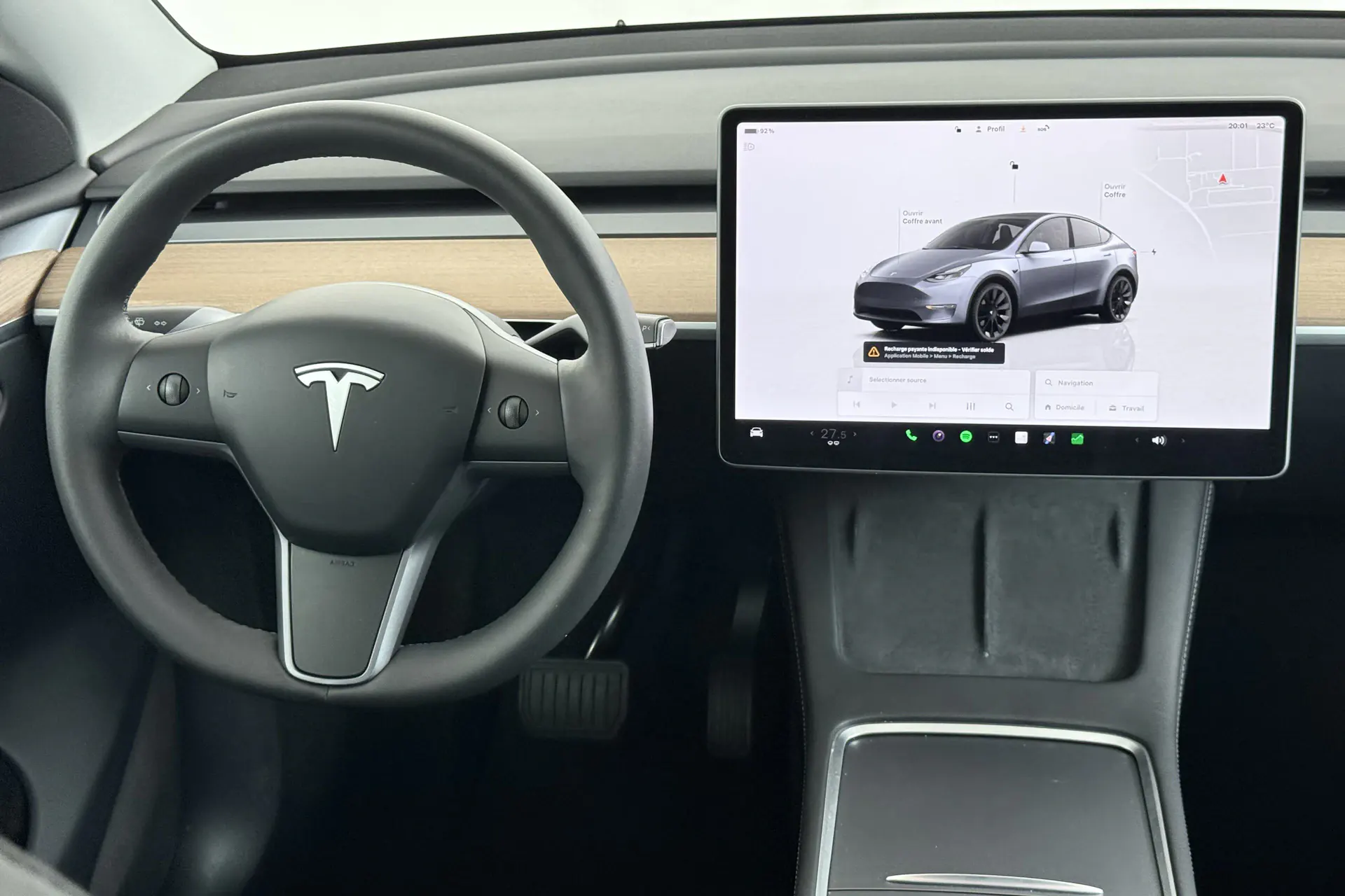 Tesla Model Y Strasbourg vue 4 Tesla Model Y en leasing sans apport à Strasbourg — vue 4